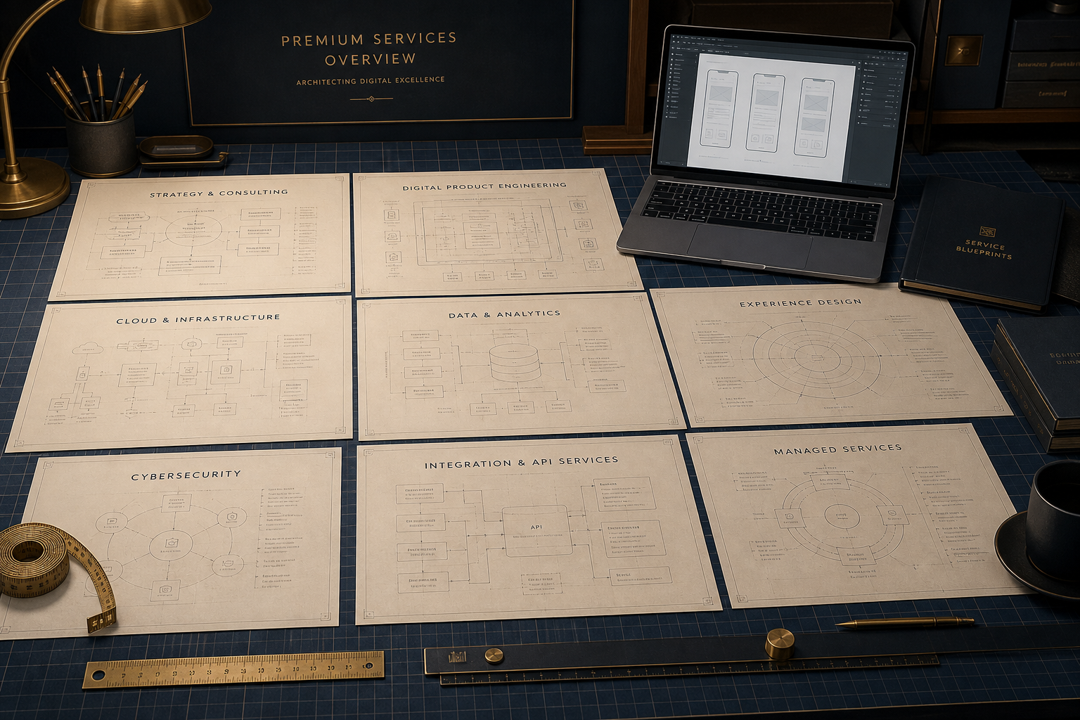 Software publishing and systems design service workspace